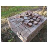 Pallet of 4" x 8" Patio Blocks and Cut Blocks