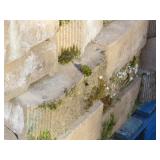 Pallet of Beveled Retaining Wall Blocks