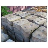Pallet of Beveled Retaining Wall Blocks
