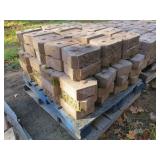 Pallet of Beveled Retaining Wall Blocks