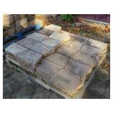 Pallet of Beveled Retaining Wall Cap