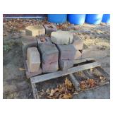 Mixed Pallet of Retaining Wall Blocks