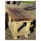 Heavy Duty Shop Table 71" x 30" x 33"