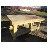 Heavy Duty Shop Table 71" x 30" x 33"