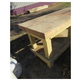 Heavy Duty Shop Table 71" x 30" x 33"