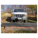 1997 Ford F350 with Hiniker Snow Plow