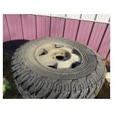 Set of Four Chevrolet Silverado Rims with Tires