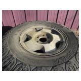 Set of Four Chevrolet Silverado Rims with Tires