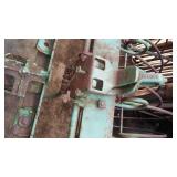 John Deere Side Delivery Rake. Wheels 54 in. Diam., 11 Ft. Long