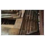 Pallet Bases and Landscaping Poles.