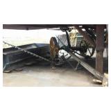 John Deere Sickle Mower Z543H, Wheels are 31 in. Diam., 5 ft. Blade