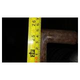 Metal Cart On Wheels.