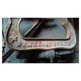 Vintage R.S. & W. Co Southington, Conn C Clamps (4).