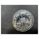 1982 Nampa Idaho 1 Oz. Silver Round