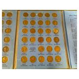 Complete Lincoln Cent Collection in Whitman Book: 1941-1964;  63 Coins