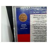 Lincoln and Kennedy Set (1967 Kennedy Half Dollar is 40% Silver)