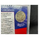 Lincoln and Kennedy Set (1967 Kennedy Half Dollar is 40% Silver)