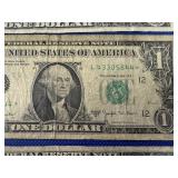 Three 1963B $1.00 Star Notes