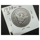 1906-D Silver Barber Half Dollar