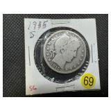 1915-S Silver Barber Half Dollar