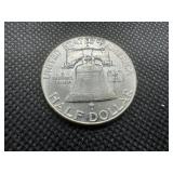 1948 BU Silver Franklin Dollar