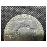 1949-D AU Silver Franklin Dollar