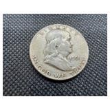 1951 Silver Franklin Dollar