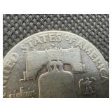 1951-S Silver Franklin Dollar