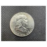 1959-D BU Silver Franklin Dollar  Spectacular Coin!!!