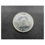1960 BU Silver Franklin Dollar  Spectacular Coin!!!