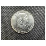 1960-D BU Silver Franklin Dollar  Spectacular Coin!!!