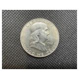 1961-D BU Silver Franklin Dollar
