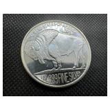 1 oz Buffalo Round .999 Fine Silver