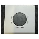 Third Reich Germany 1940 10 Reichspfennig