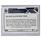 Shohei Ohtani 2023 Topps ASG Chrome Refractor #ASGC-31 - Los Angeles Angels Baseball Card