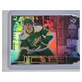 Brock Faber Rookie 2023-24 Upper Deck UD3-7 Holo - Minnesota Wild Hockey Card