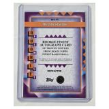 Tristen Newton Rookie 2025 Topps Finest Auto Refractor