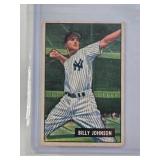 Billy Johnson 1951 Bowman #74 - New York Yankees Vintage Baseball Card