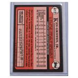 Ken Griffey Jr. Rookie 1989 Topps #41T - Seattle Mariners Baseball Card