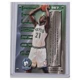 Kevin Garnett Rookie 1995-96 Fleer Metal #167 - Minnesota Timberwolves Basketball Card