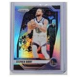 Stephen Curry 2024-25 Panini Prizm Silver Holo #134 - Golden State Warriors Basketball Card