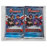 Lot of 2 Unopened Bowman 2022 Baseball Card Packs