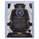 Anthony Edwards 2022-23 Panini Select Cracked Ice Prizm #146 - Minnesota Timberwolves Basketball Card