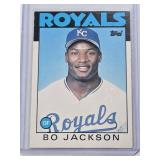 Bo Jackson 1986 Topps Traded #50T - Kansas City Royals Baseball Card