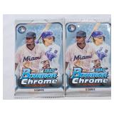 Lot of 2 Unopened 2022 Bowman Chrome Packs