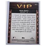 Nick Kurtz Rookie 2025 Bowman Chrome VIP Refractor #VIP-2 - Oakland Athletics Baseball Card