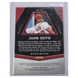 Juan Soto Rookie 2018 Panini Prizm #14 - Washington Nationals Baseball Card
