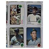 Lot of 35 Vintage 1973 Topps Baseball Cards