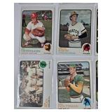 Lot of 35 Vintage 1973 Topps Baseball Cards