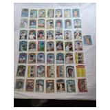 Lot of 50 Vintage 1972 Topps Baseball Cards Featuring Players Like Mike Cuellar and Ron Bryant